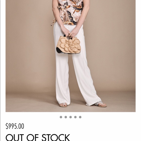 Anne Fontaine SCARLET-BOHO FLORAL HANDBAG - Picture 11 of 12